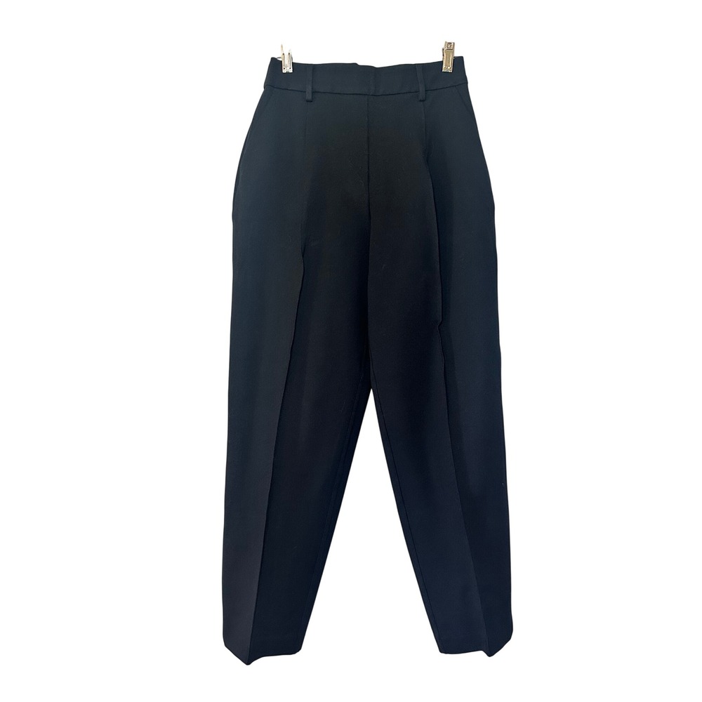 Spanx Ponte Barrel Pant Classic Black High Rise Tapered Trousers Small stretch